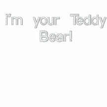 I'm your Teddy Bear! Hoody