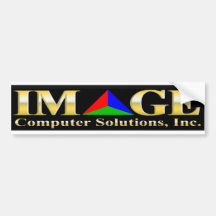 Image Computer Solutions  BUMPER STICKER