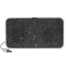 Image of Black and Grey Glitter Mini Speakers