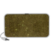 Image of gold Glitter Laptop Speaker