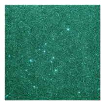Image of teal glitter photograph
