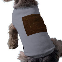 Image of trendy copper Glitter Doggie T-shirt