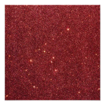 Image of trendy red glitter photographic print
