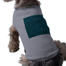 Image of trendy teal glitter dog clothes