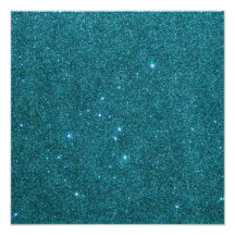 Image of trendy teal glitter photograph