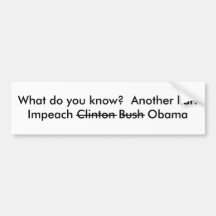 Impeach Bumper Stickers