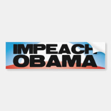 Impeach Obama Bumper Sticker