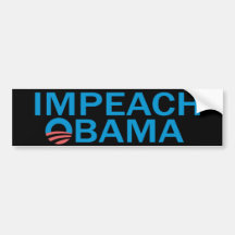 Impeach Obama Bumper Sticker