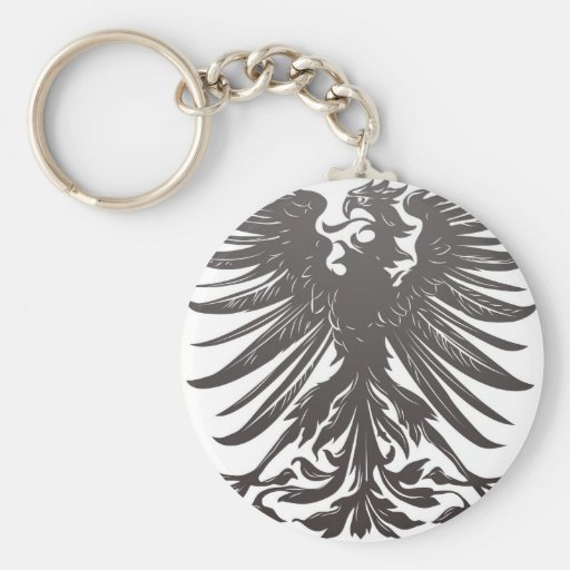 Imperial eagle design element key chain
