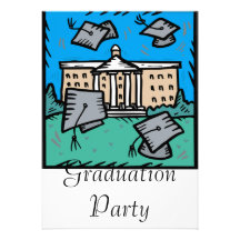 Important Graduation Personalised Invites