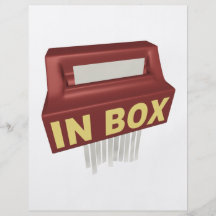 In Box Personalised Flyer