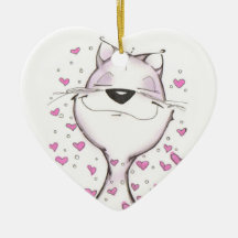 in love valentine ornament
