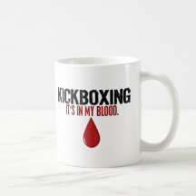 In My Blood KICKBOXING Coffee Mugs