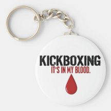 In My Blood KICKBOXING Keychains