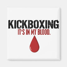 In My Blood KICKBOXING Refrigerator Magnets