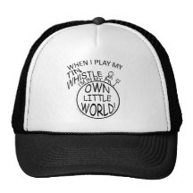 In My Own Little World Tin Whistle Mesh Hats