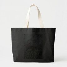 In the Garden - Quan Yin & Flowers Canvas Bags