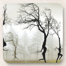 In the mist beverage coasters
