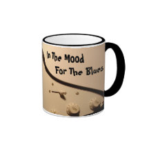 IN THE MOOD FOR THE BLUES Electric Guitar Mug