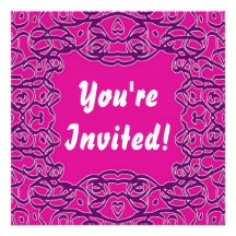 In The Pink Bandanna invitation