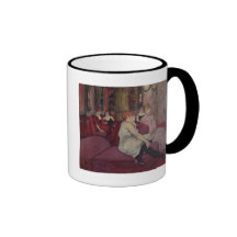 In the Salon at the Rue des Moulins, 1894 Coffee Mug