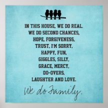 In this House We do Family Poster