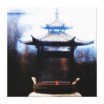 Incense Ascending Canvas Prints