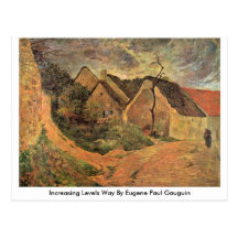 Increasing Levels Way By Eugene Paul Gauguin Postcard