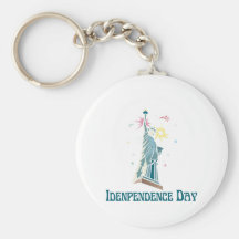 Independence Day Key Chain