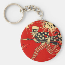 Independence Day Keychains