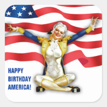Independence Day Pin-up Stickers