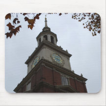 Independence Hall Philadelphia Mouse Pads