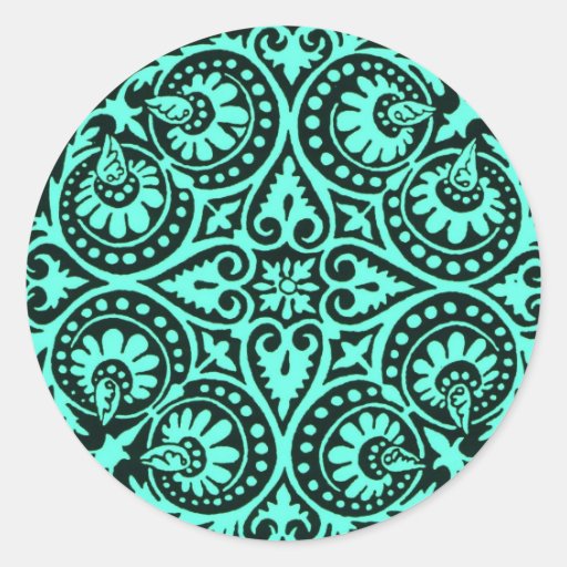 INDIA ART ROUND STICKERS