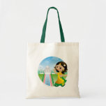 India girl canvas bag