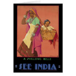 India Greeting Card