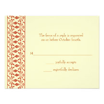 India Response Card Personalized Announcement