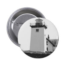 Indian Island Lighthouse Button