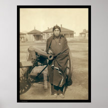 Indian Ota Tasunka aka Plenty Horses SD 1891 Posters