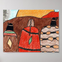 Indian Sunset Print
