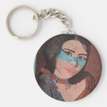 Indian woman Key Chain