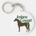 Indiana Cowgirl Key Chains