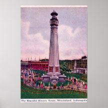 Indianapolis, Indiana Irvington Print