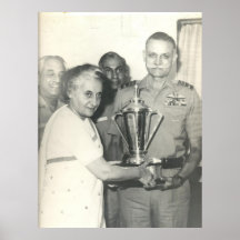 Indira Gandhi Print