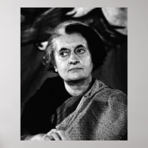Indira Gandhi Poster