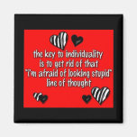 Individuality Refrigerator Magnets