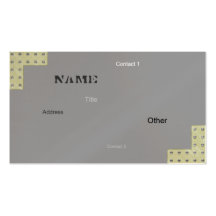 Industrial Rivet Business Card