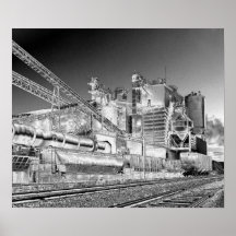 industrial tracks poster