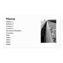 Infinite Rail Track Business Card