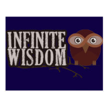 Infinite Wisdom Postcard