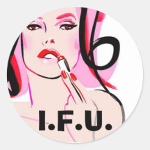 Infinities Fallen Unconscious 3-inch sticker